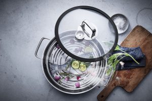 WMF I Packaging Dampfgarer mit Fisch I Food I ANDY BRUNNER photography