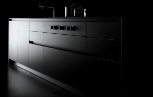 Bulthaup im Raumwerk I Küche B3 auf Schwarz I © ANDY BRUNNER photography